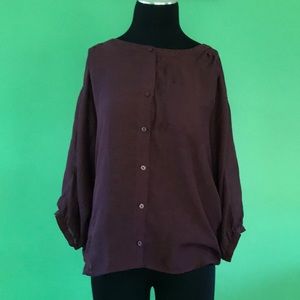 💜💜Ann Taylor Loft Sheer Blouse💜💜